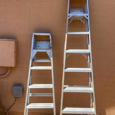 Six Foot And Eight Foot Step Ladders