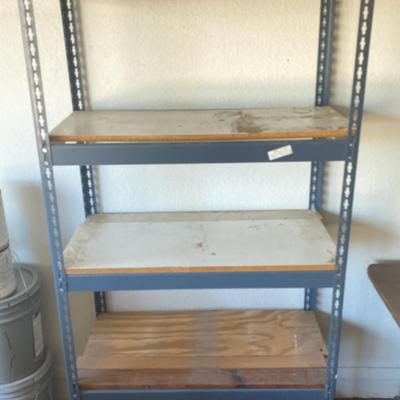 Metal Shelving Unit