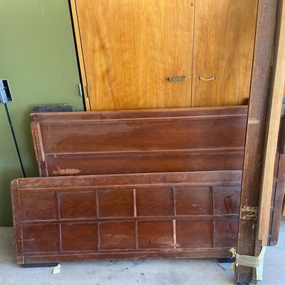 Solid Wood Full Sized Bed