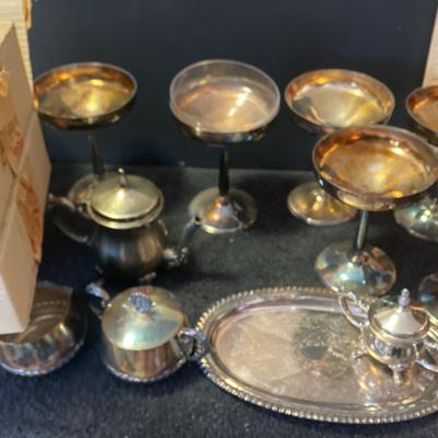 Another Lot Of Silver Plated Items