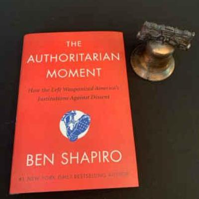 Ta274 ben shapiro autographed book