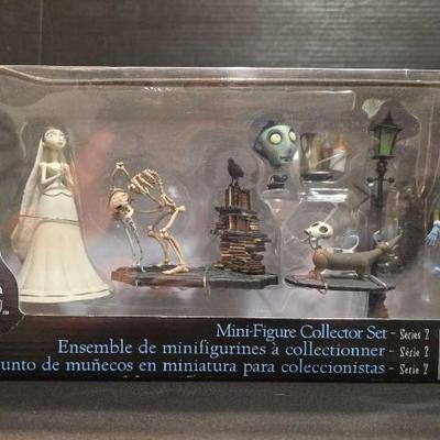 Ta110 corpse bride mini figure collector set nib)