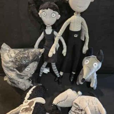 Ta181 frankenweenie plush dolls