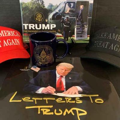 Ta266 trump books & hats