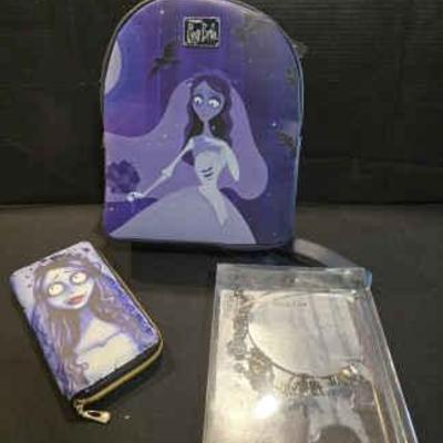 Ta159 corpse bride hot topic backpack
