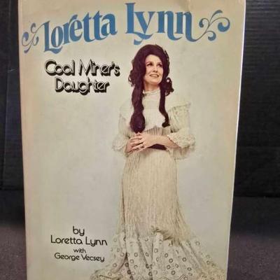 Ta216v signed hardback copy of coal miner s daughter