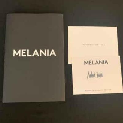 Ta251 melania autographed book