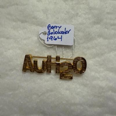 Vintage Goldwater Pin 