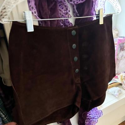 Vintage Suede Shorts 