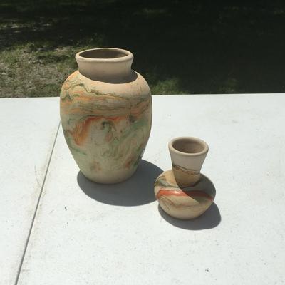 Pretty Pottery Pair 