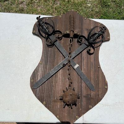 Decorative Weapons Display
