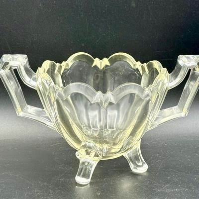 Vintage Indiana Glass Open Sugar Bowl