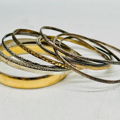 Bangle Bracelet Mystery Lot including Monet