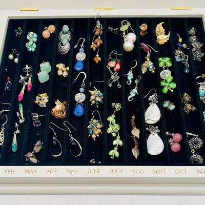 (38) Pairs of Earrings — Vintage & Contemporary Mix