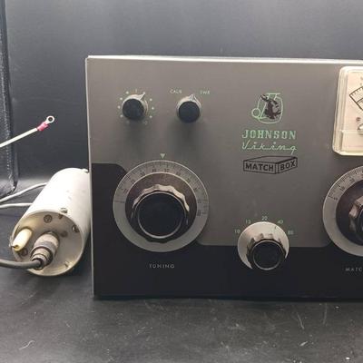Johnson Viking Match Box Classic Antenna Tuner for Amateur Radio
