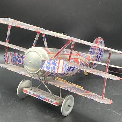 Bud Light Beer Can Model Airplane