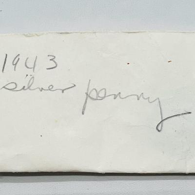 (2) 1943 Steel War Pennies