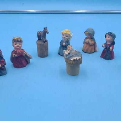 Miniature Christmas Nativity Set #2
