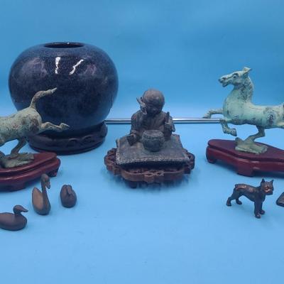 Oriental and Metal Figurine Collection 