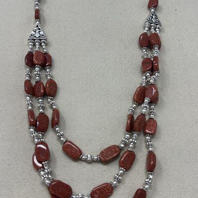 Goldstone Necklace