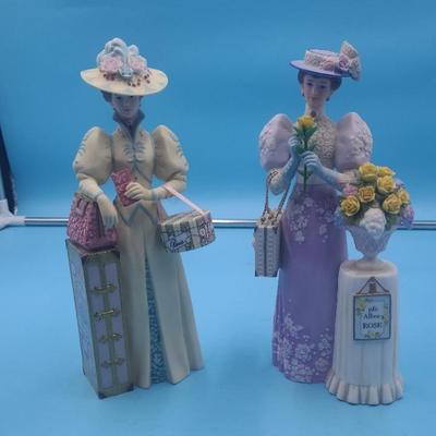 2001-2002 Mrs. Albee Award Avon Porcelain Figurines 