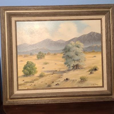 J.A. Ford Vintage Painting