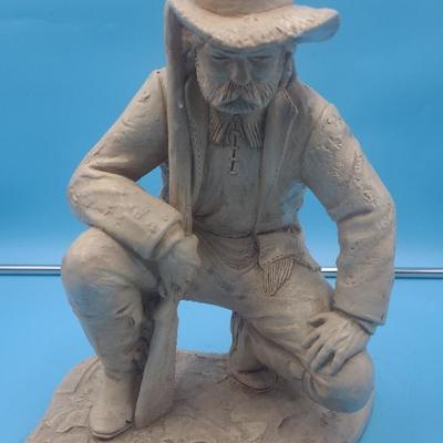 "The Tracker" Cowboy Statue 1975 By J. Bayres, Florentine Art Studio Inc