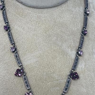 Crystal Stones Necklace 