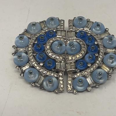 Trifari Marked Rare Bubble Design Brooch