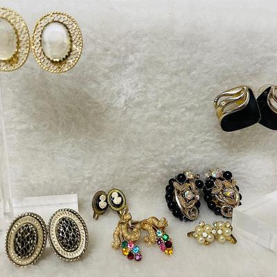 “Whiting & Davis” and More Vintage Earrings
