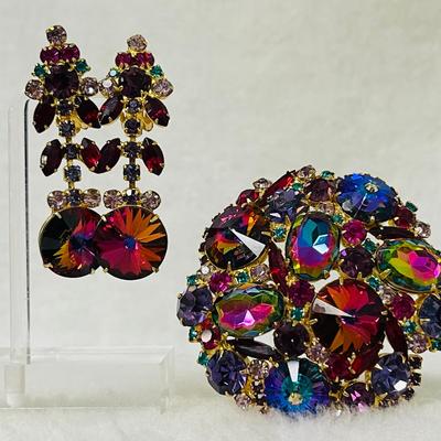 Vintage “Juliana D&E” Colorful Jewelry Set
