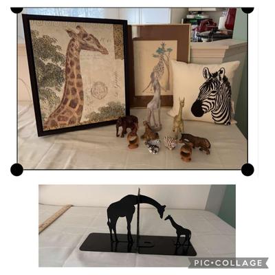 African Animal 14 Piece Home Decor