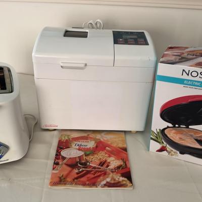 Oster Sunbeam Deluxe Bread Maker, Brand New Quesadilla Maker, Hamilton Beach Toaster