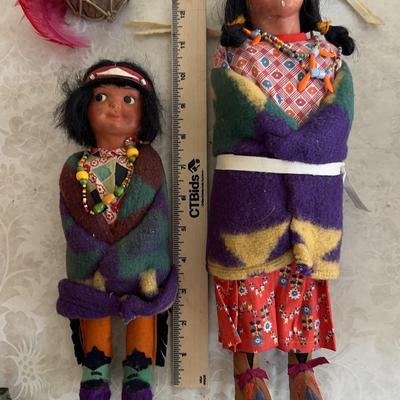 Vintage Skoogum Bully Good “The Great Indian Character Dolls”