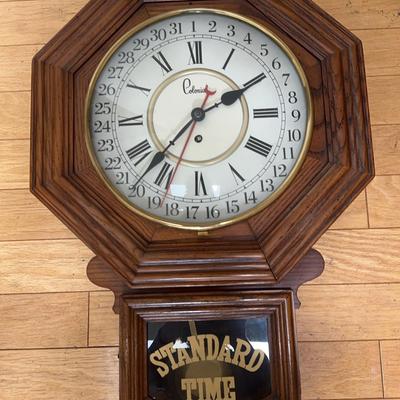 Antique Gladiator Wall Clock by Colonial 