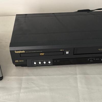 DVD Player w/VCR Combo & Video Tape Rewinder 