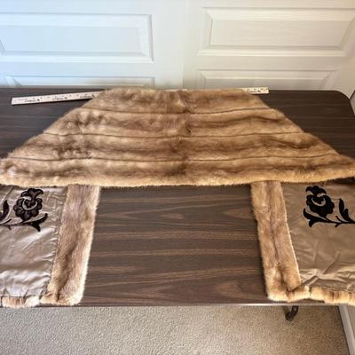 Vintage Mink Fur Stole