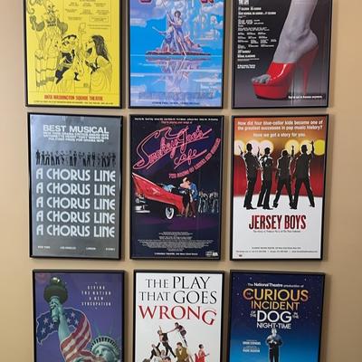 Framed Broadway Theater Posters | Jersey Boys, A Chorus Line & More!