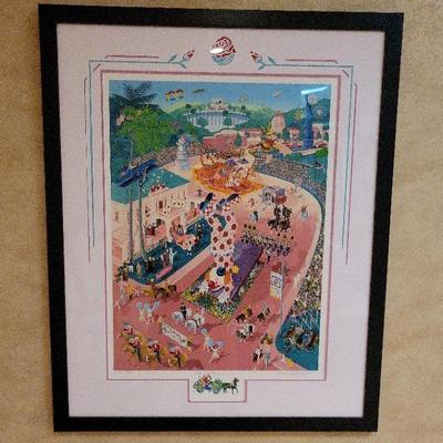 Melanie Taylor Kent Signed Artist Proof | Rose Parade Centennial
