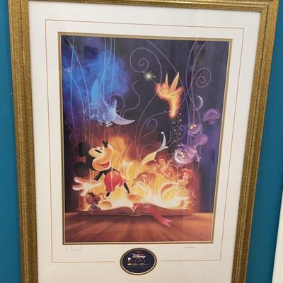 Chris Schnabel Signed and Numbered Print | Disney 75 Years of Love & Laughter 238/1000