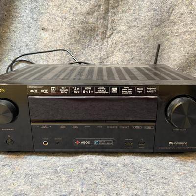 Denon AVR-X1500H | IN-Command 7.2 Channel AV Receiver with Wi-Fi, Bluetooth & HEOS