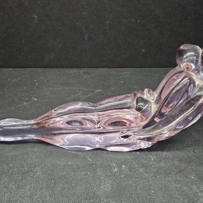 Signed Murano art glass sculpture
