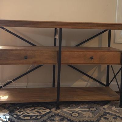 Console table With Storage By Pier One