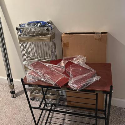 Heavy Metal Racks, And Other Shelving