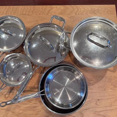 Cuisinart 6 Piece Cookware Plus Extra Pots And Pans 