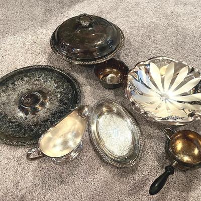 Silver Plate For Dining Room
