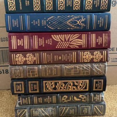KKT452 - Assortment of Ten “Signed First Edition” Books from the Franklin Library