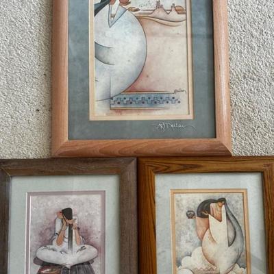 KKT001 - G.E. Mullan Prints with Signed Frame