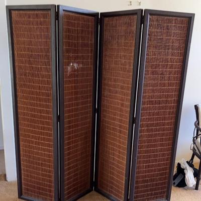 KKT361-4 Panel Wooven wood screen