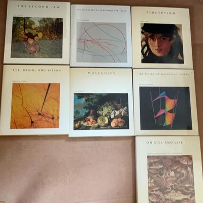 KKT242 - More Vintage Collectible Scientific American Library Hardcover Books w/Dust Jacket Set 